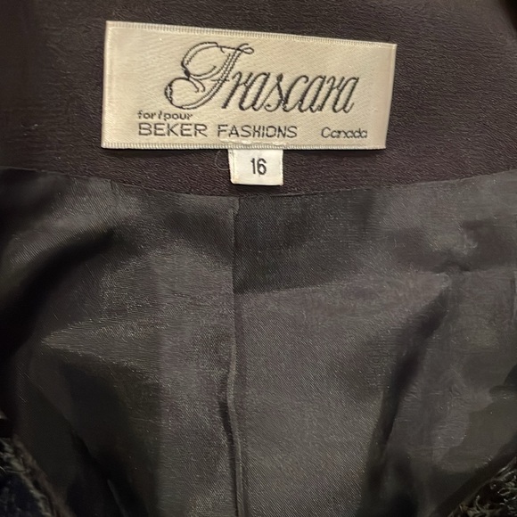 Frascara Long Black jacket - Picture 3 of 6